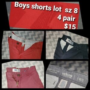 Boys size 8 shorts Lot
